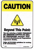 RF Caution