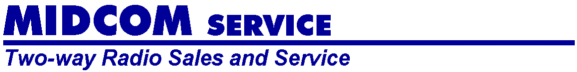 MIDCOM Service - Two-way Radio Sales and Service